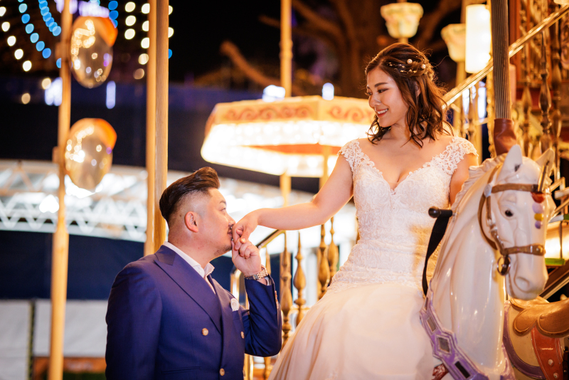 メリーゴーランドで