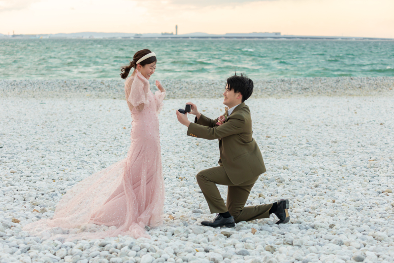 プロポーズショットも