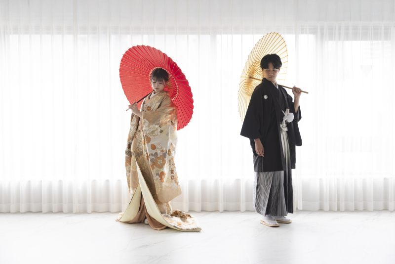 スタジオで和装☆