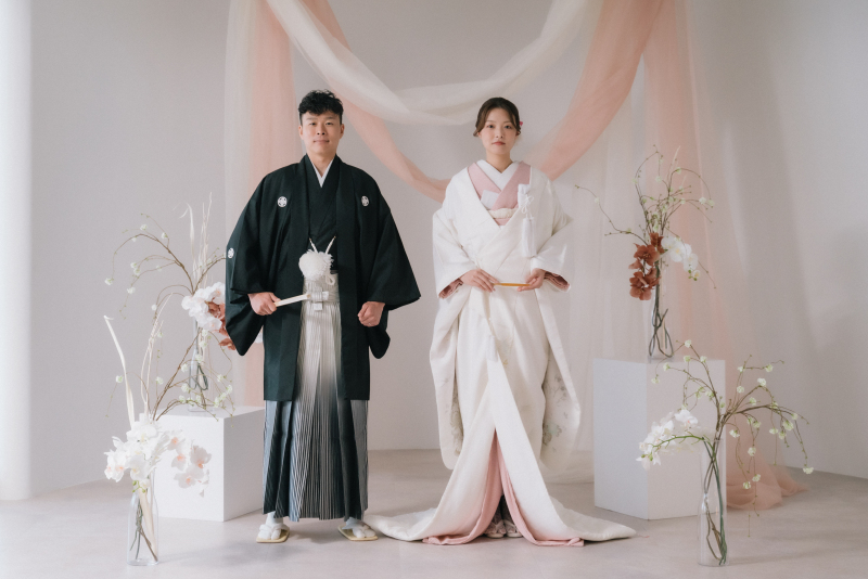 和装スタジオ撮影からスタート!!