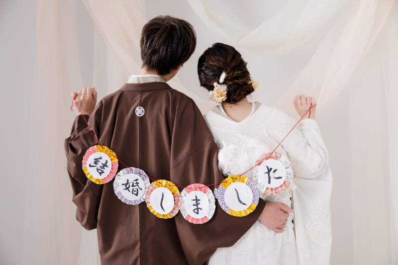 バックショットでおしゃれに