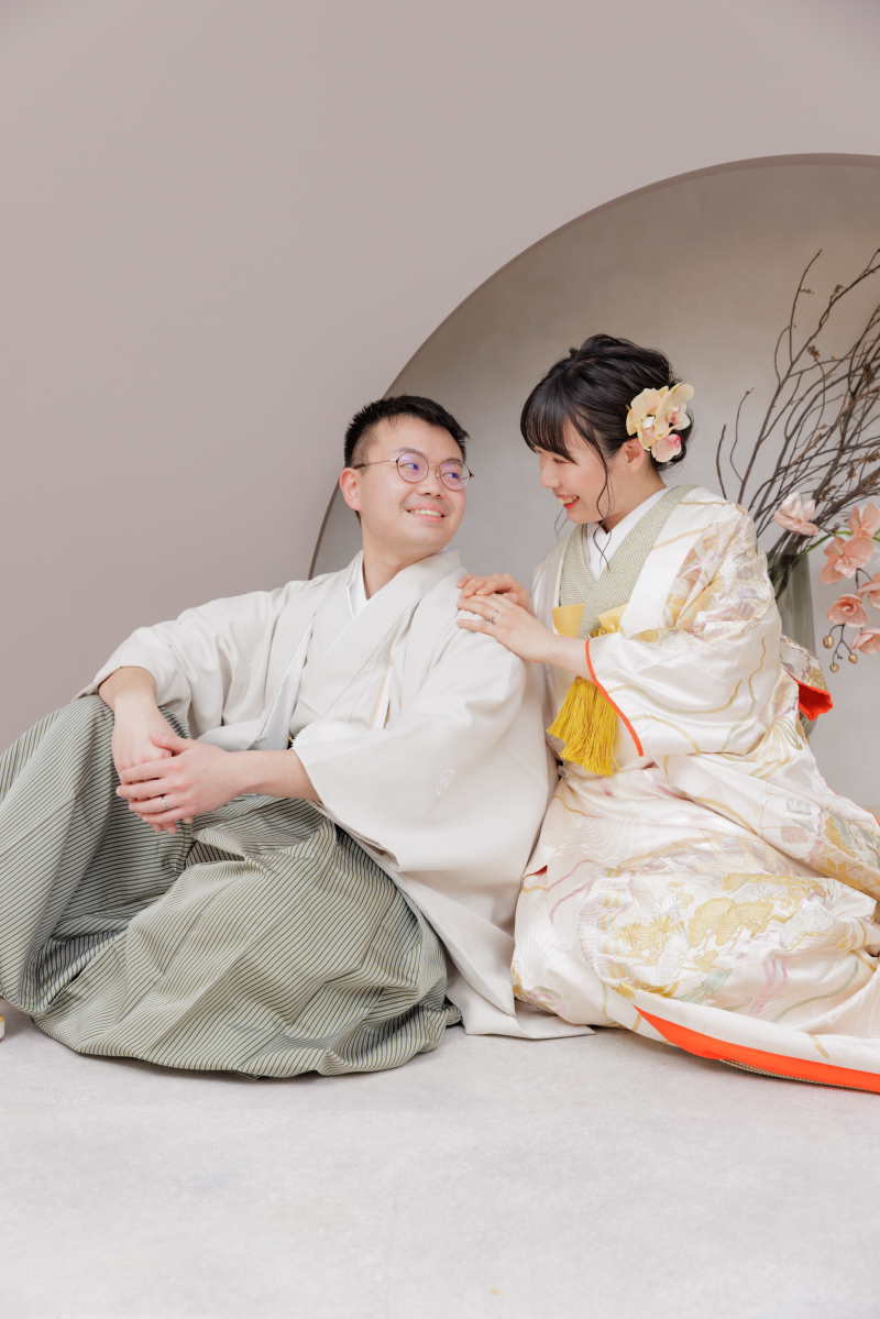 寄り添って、、、