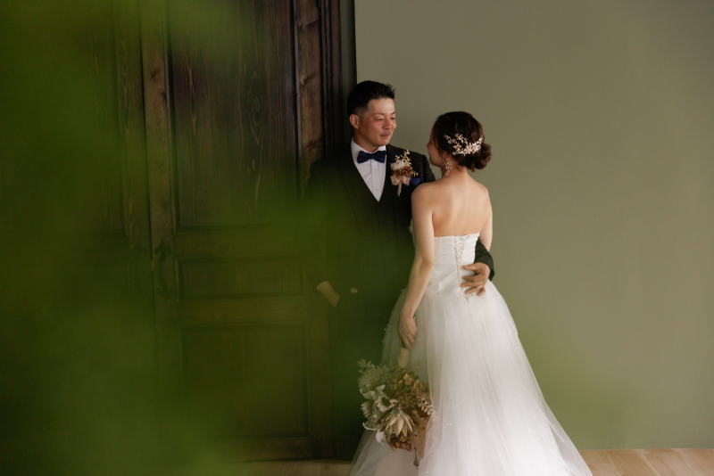 落ち着いた雰囲気でスタジオ撮影♪