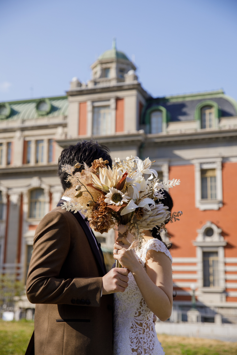 ブーケを使って