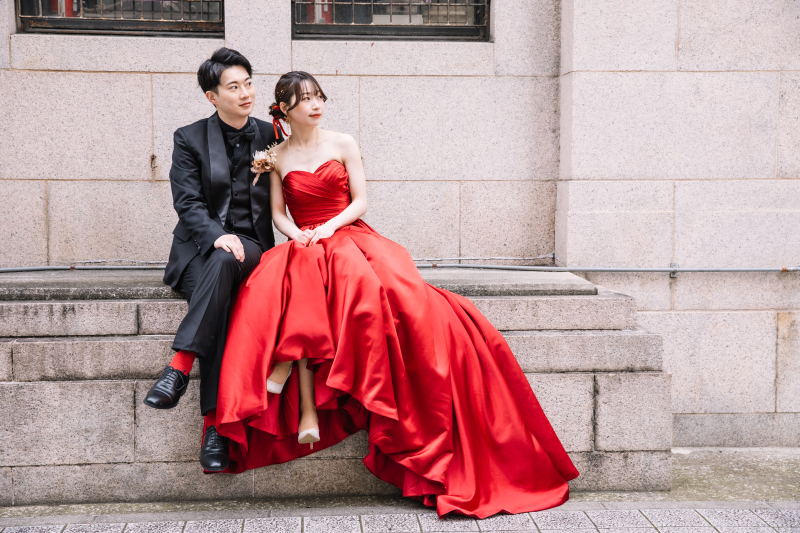 お座りショットも