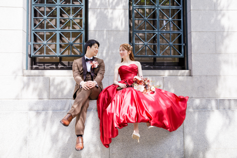 足組みショットでおしゃれに