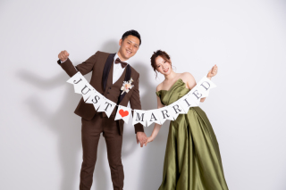 大人っぽく洋装スタジオ撮影♪