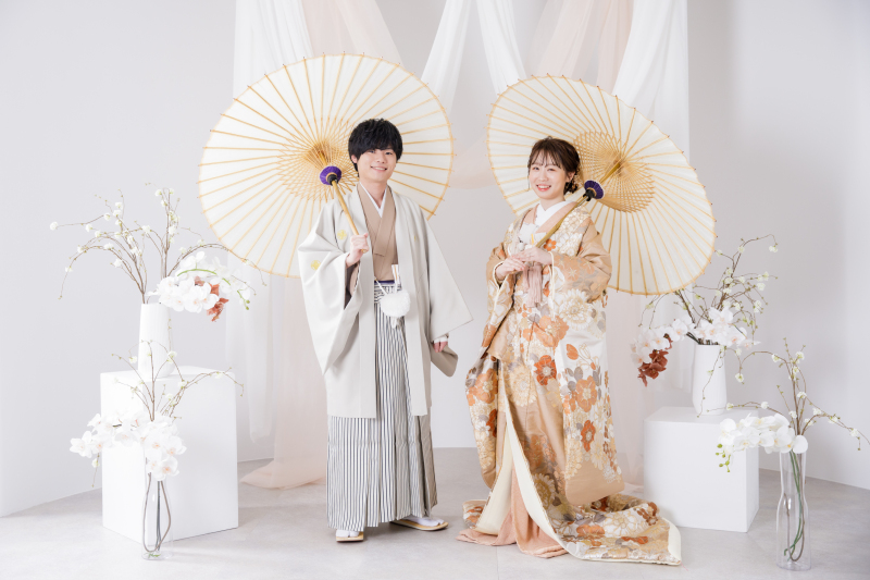 和装撮影からスタート♡