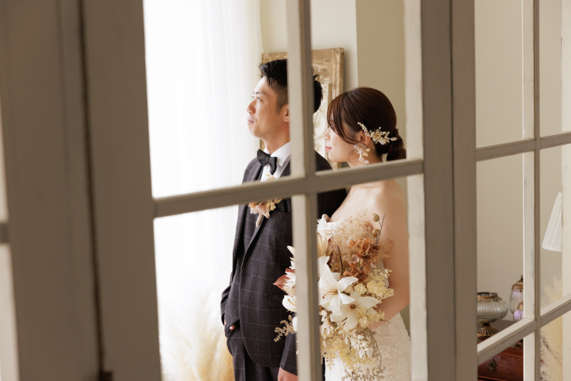 窓枠越しでのショット!