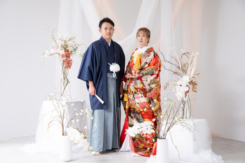 華やかな和装衣装