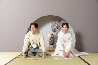 貸切スタジオでお二人だけの撮影を！和装1点スタジオ撮影