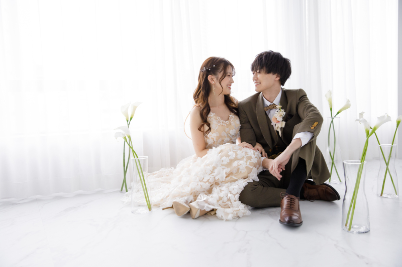 お座りショット