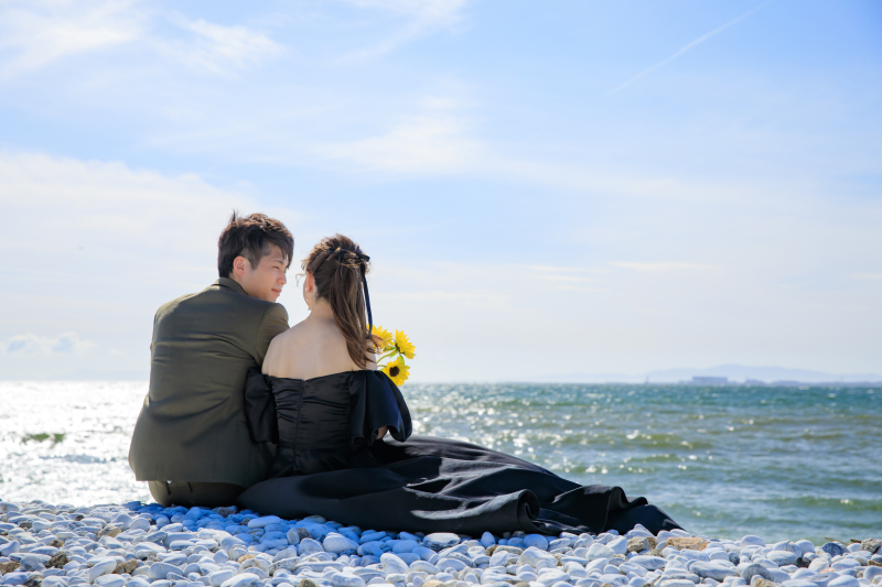 お座りショット