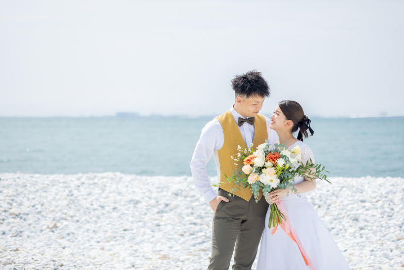 白いビーチの特別感