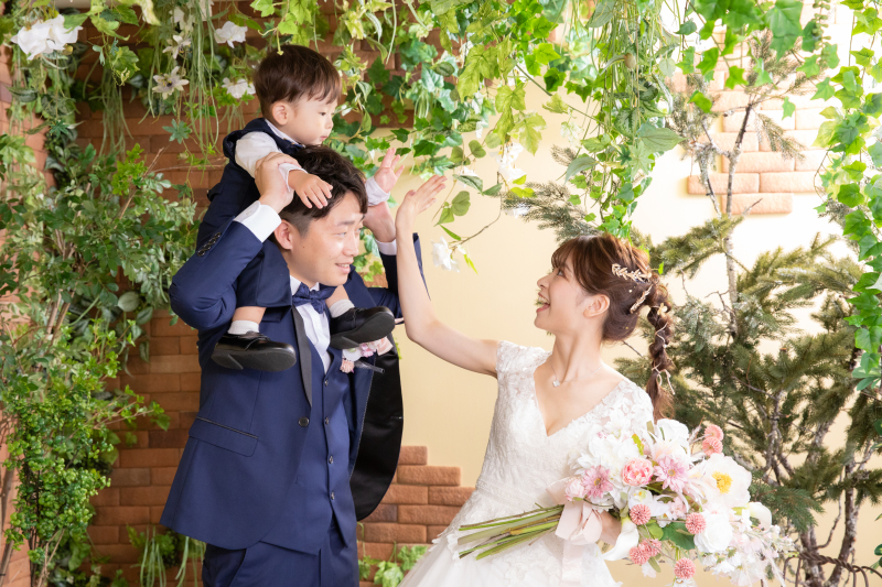 お子様と一緒に