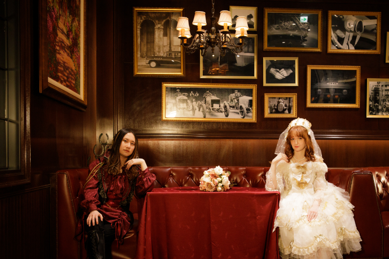 赤レンガでのクラシカルな撮影を