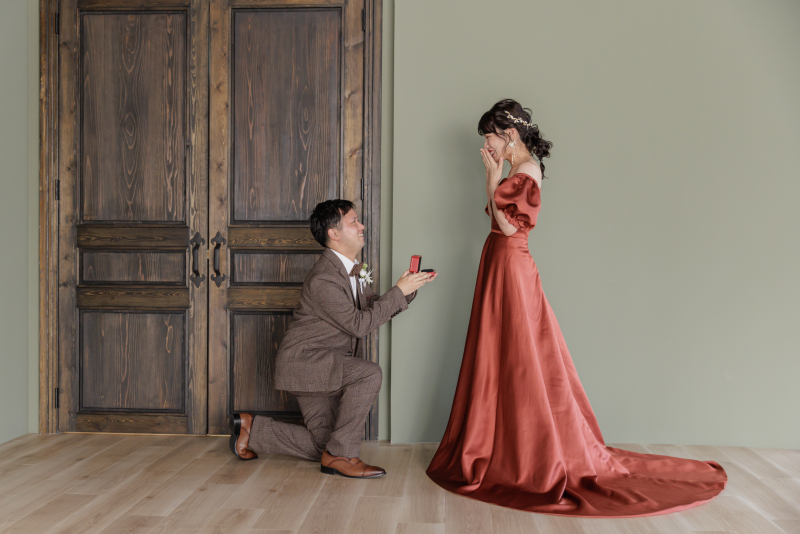 プロポーズ風ショット♡