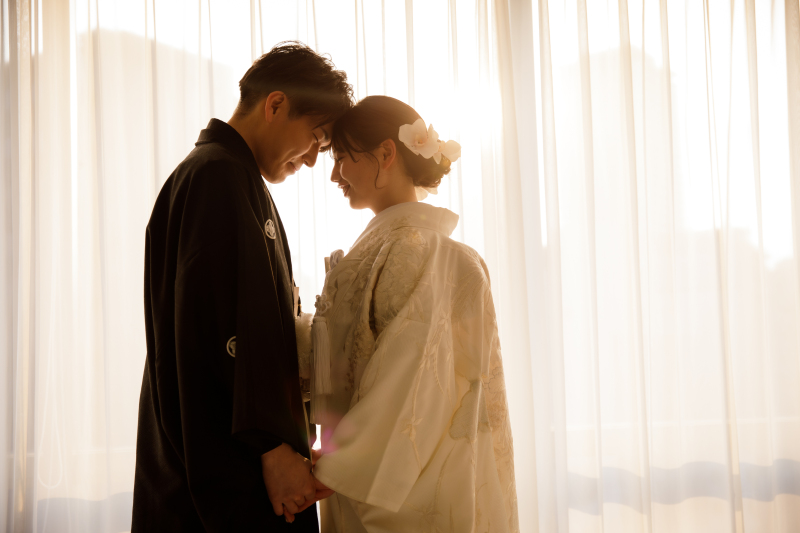 お二人らしく和装フォトを♡