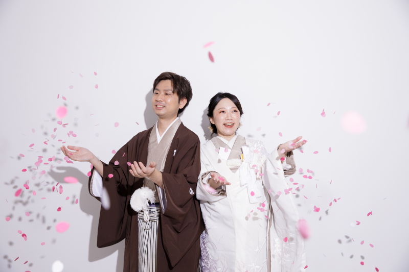 コンフェッティシャワー