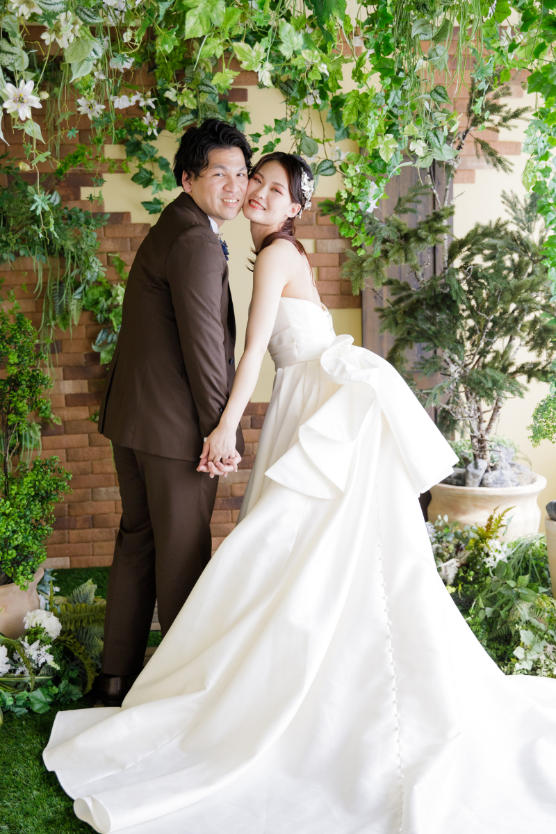 ドレスにお召し替え