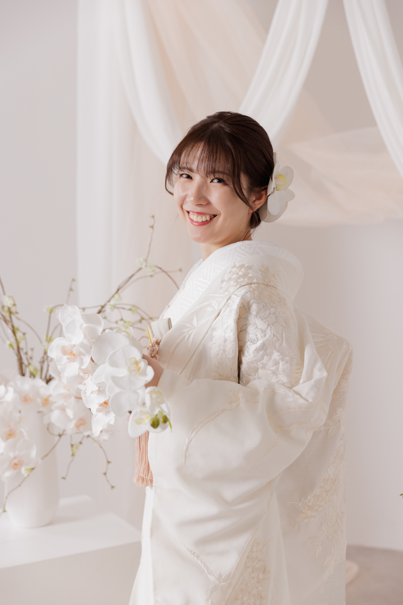 新婦様のソロショット