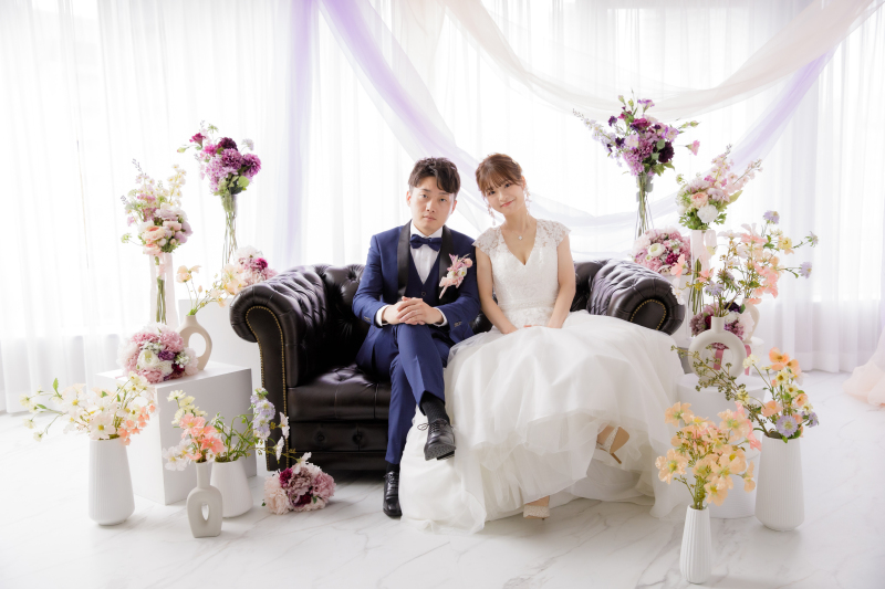 高砂風のソファ