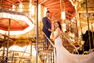 おしゃれなスタジオ内で和装フォト！いつもと違う雰囲気で洋装ロケーション撮影も♪