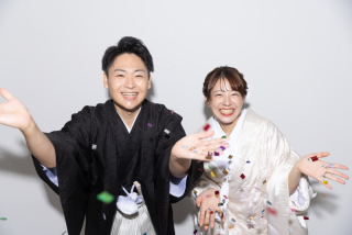 【和装洋装スタジオ撮影】笑顔たくさんの幸せ撮影♡