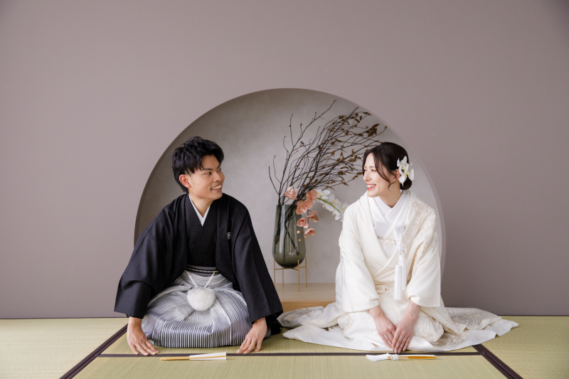 お辞儀ショット