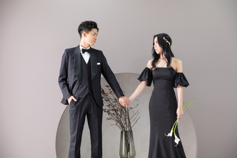 見つめ合いショット