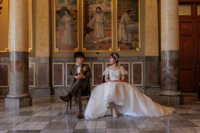 中之島公会堂ロケーション撮影♪