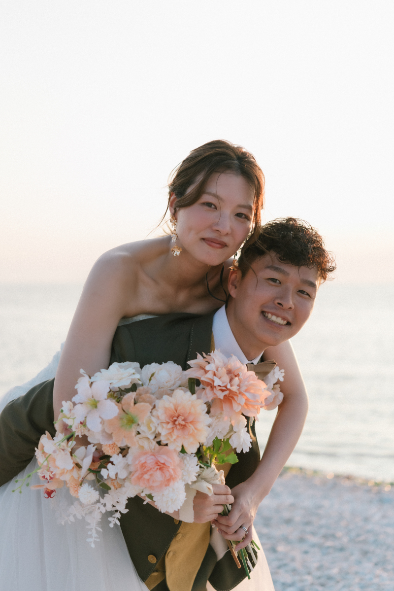 おんぶショット☆