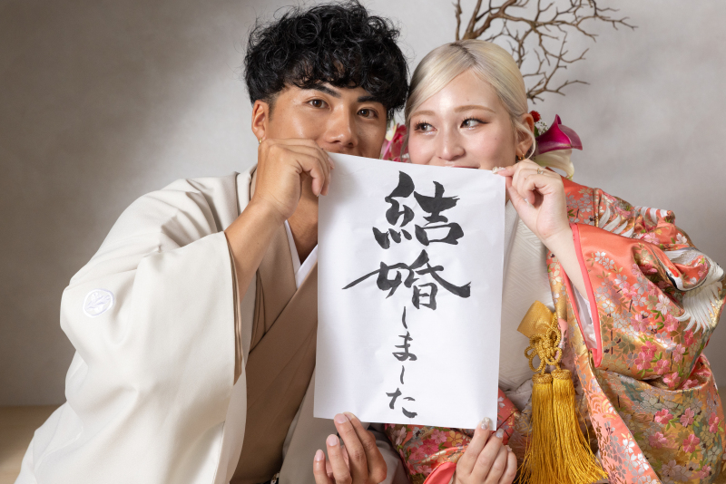 和装から撮影スタート☆