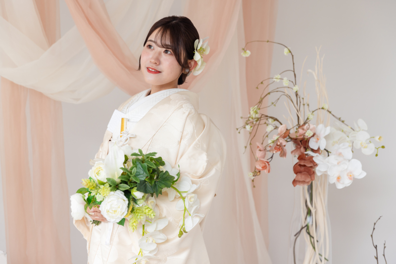 花嫁様ソロショット