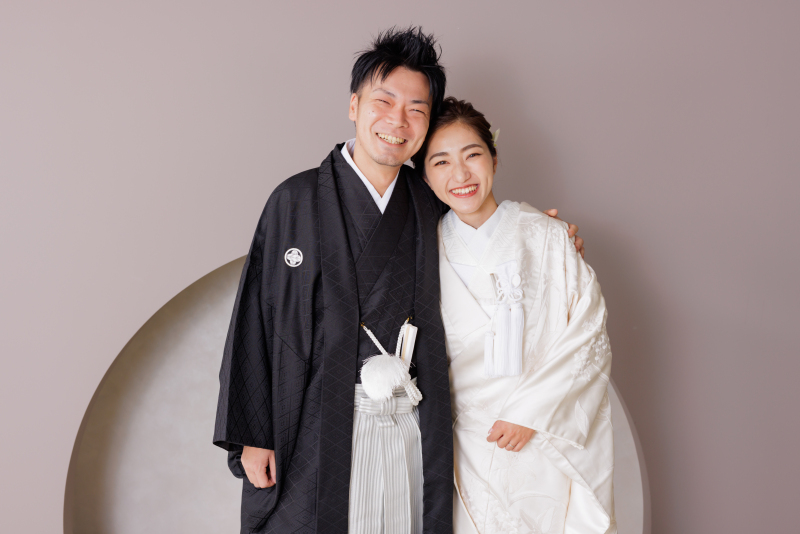 仲良くとびきりの笑顔で♪