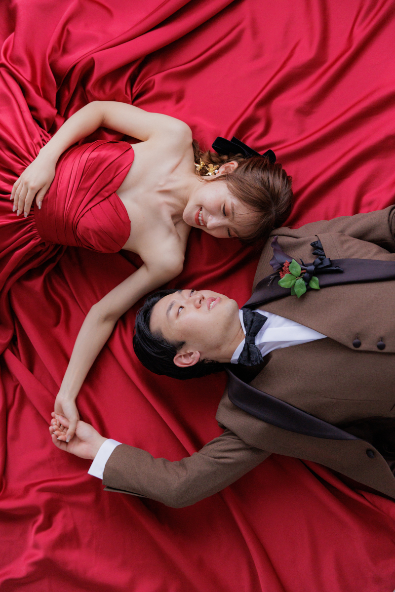 寝転がりフォト