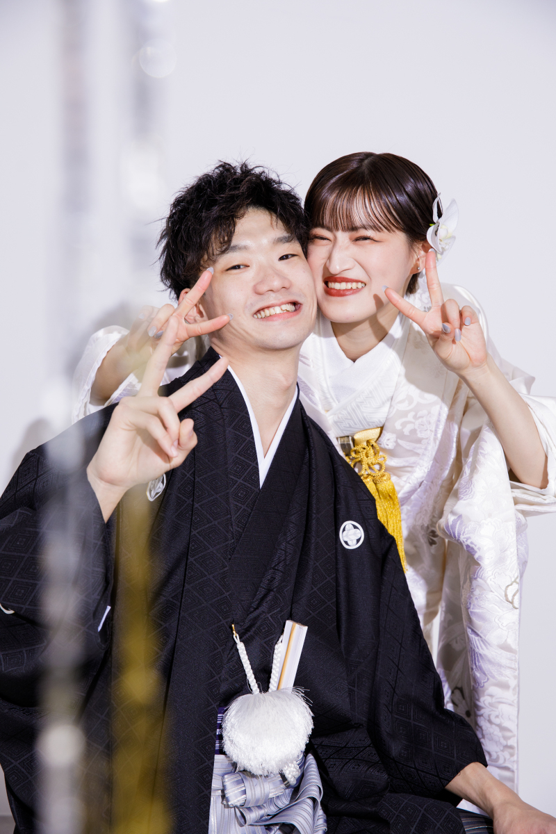 笑顔でピース☆