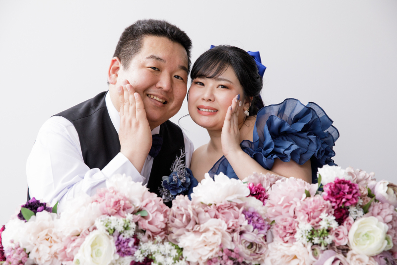 ほっぺを近づけて♡