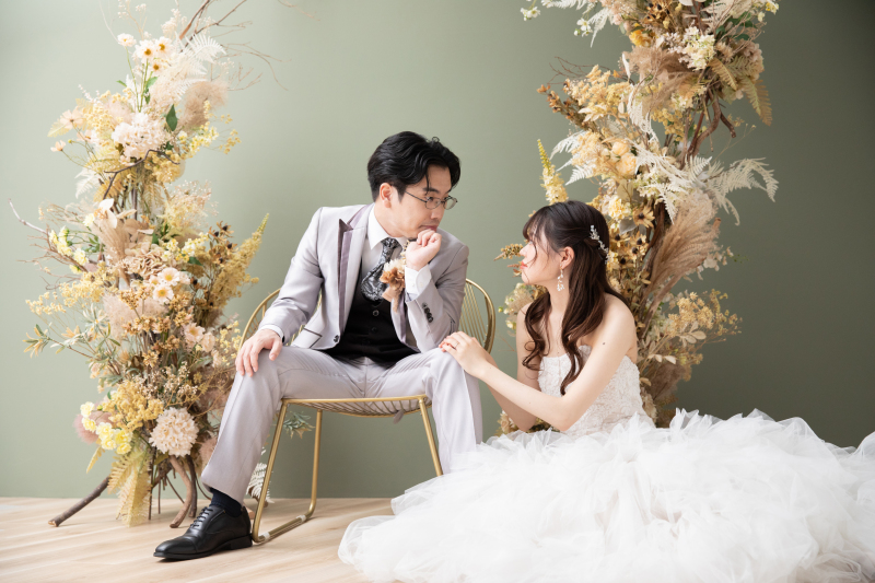 お座りショット