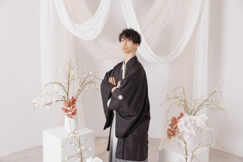 新郎様のソロショットも！