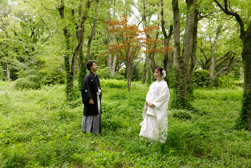 白無垢が映える新録ロケーション!!