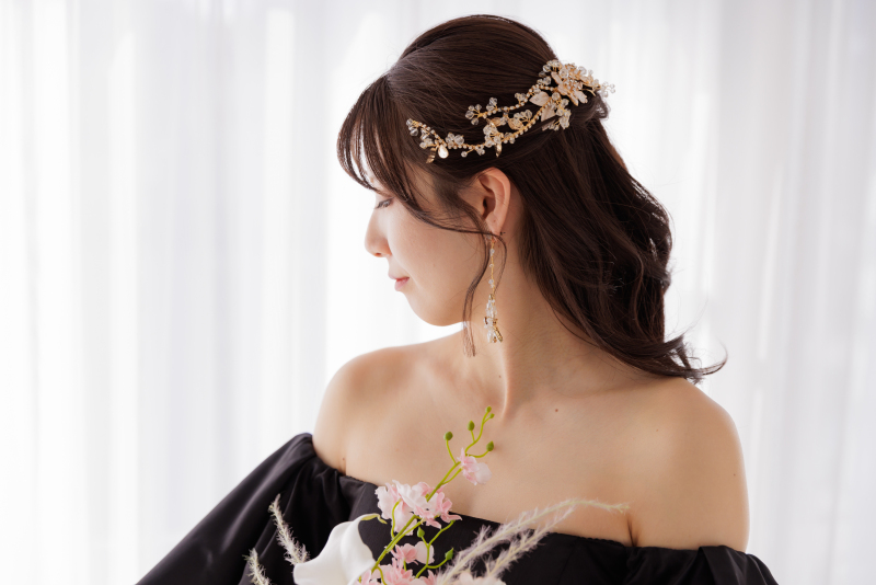 ハーフアップ♡