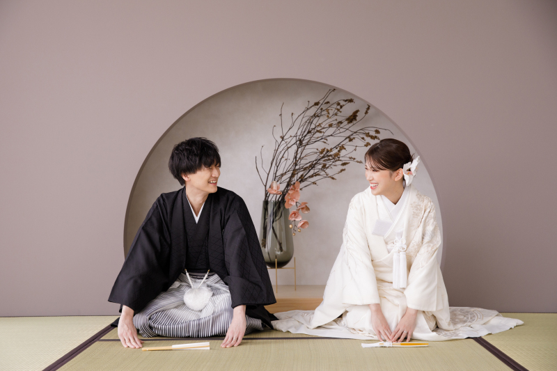 お辞儀ショット