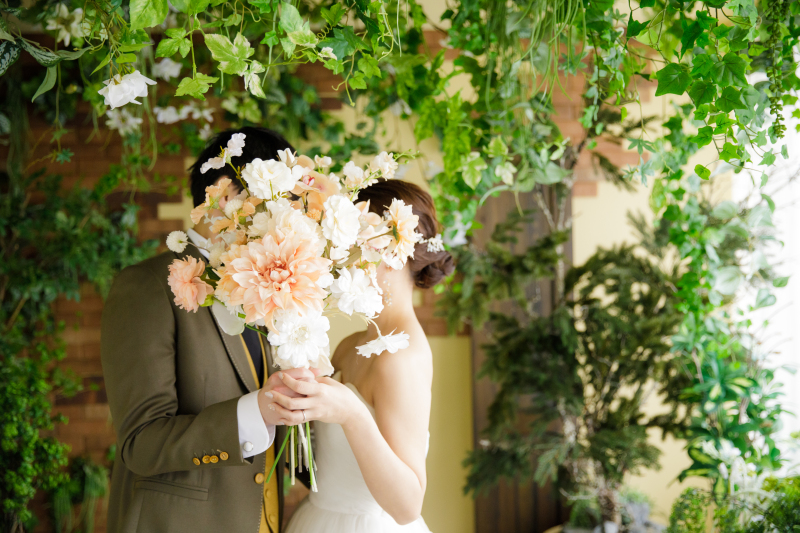 ブーケを使って