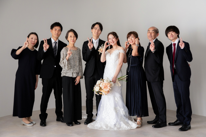 studio Lux(スタジオルクス)_家族・友人を撮影に呼べる