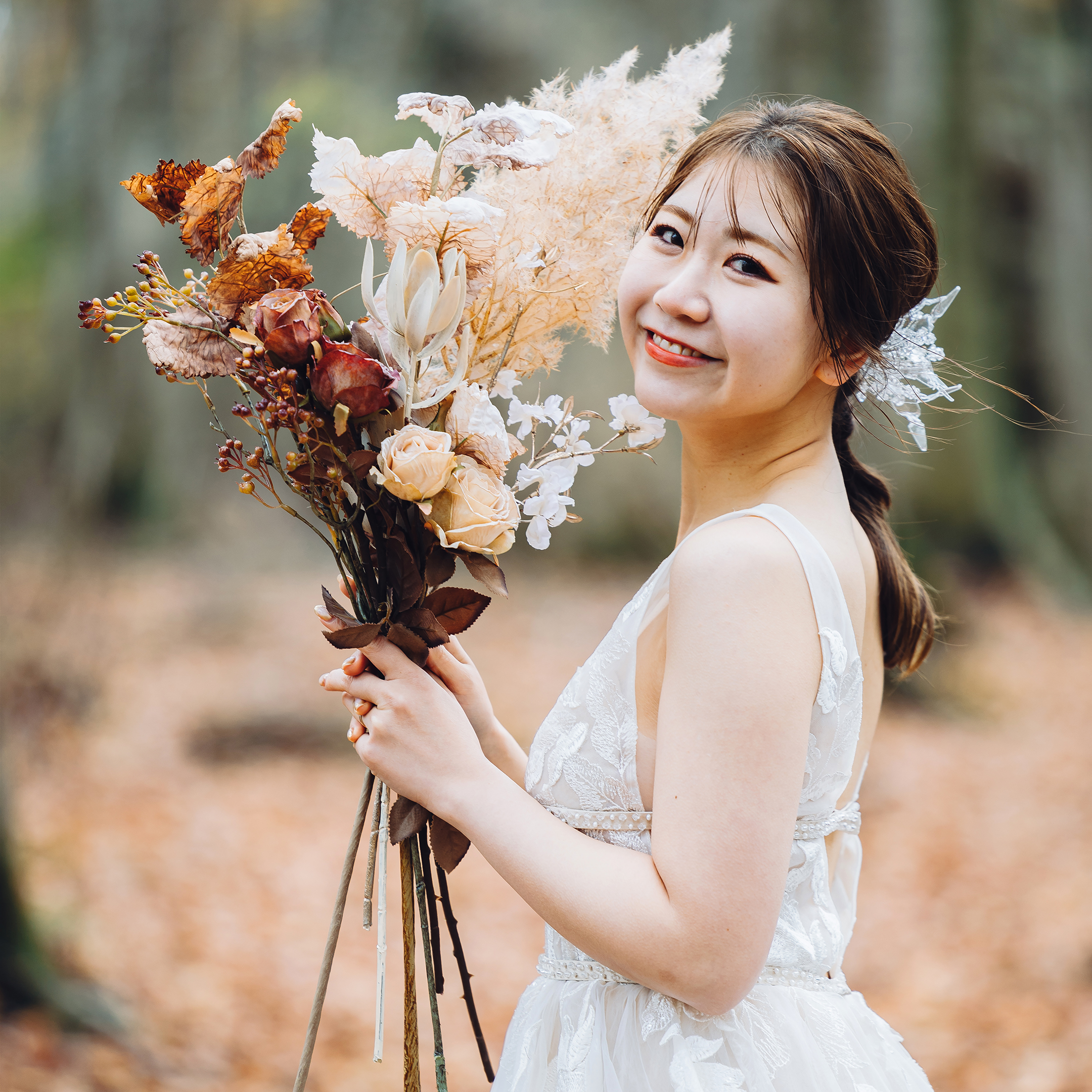 ヘアメイクの技術 写真1 before