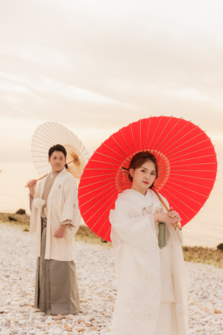 studio Lux(スタジオルクス)_【海・砂丘ロケーション】飾らないお二人の写真が残しやすい♪