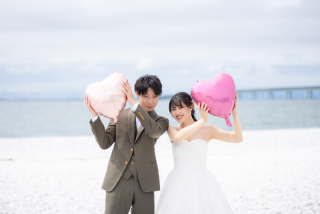 studio Lux(スタジオルクス)_【海・砂丘ロケーション】飾らないお二人の写真が残しやすい♪