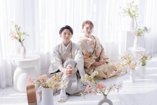 studio Lux(スタジオルクス)_【和装×スタジオ】自然光の入るスタジオを貸切で撮影！