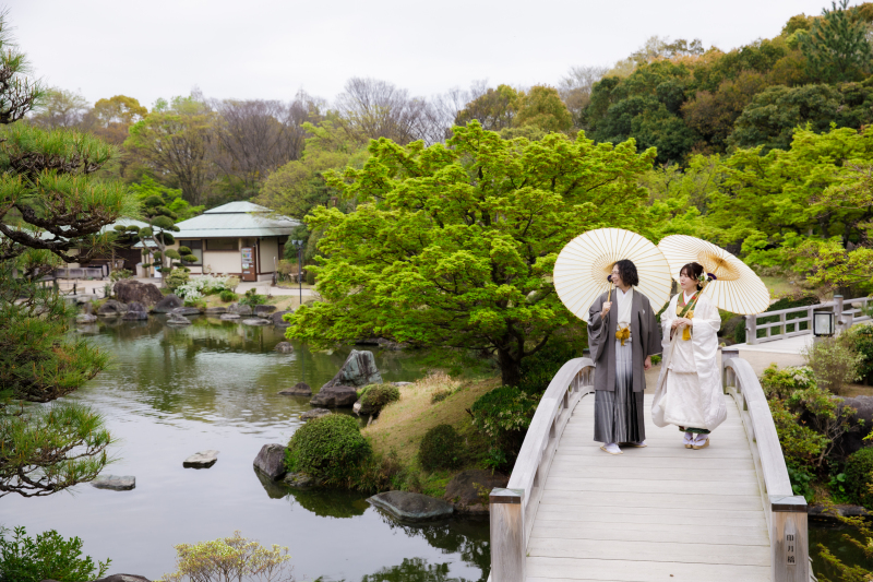 studio Lux(スタジオルクス)_庭園で撮影できる